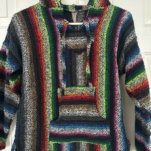 Colorful Striped Baja Hoodie